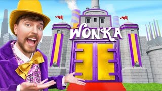 Willy Wonka'nın Çikolata Fabrikasını Yaptım! ( MrBeast Türkçe Dublaj )