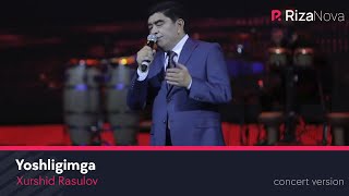 Xurshid Rasulov - Yoshligimga (Live Video 2021)