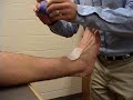 Ankle Taping Bellevue University Athletic Training