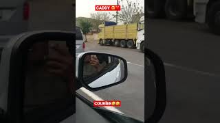 Couri̇er Vs Caddy Yarış Caddy Saplıyor