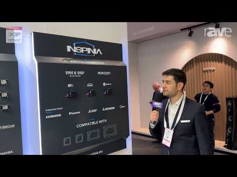 ISE 2024: Inspinia Technology Shows Off WiFi, KNX and Modbus Aircon Interfaces