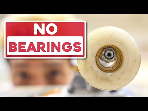 SKATING WITHOUT BEARINGS!?