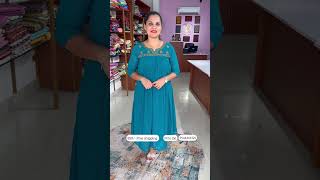 Georgette Handwork Kurtis