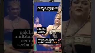 Ivan Gunawan Pakai Baju Tari Jawa