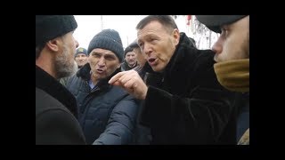 Видео Мэр Могилев-Подольского возглавил захват храма. от PABLO TELEGOV, Могилёв-Подольский, Украина