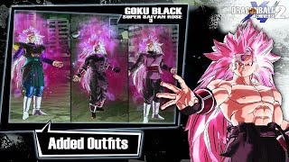 Xenoverse 2 Mods Goku Black Super Saiyan Rose 3
