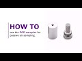 How to use the POD Sampler for passive air sampling