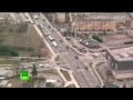 RAW: US army convoy in E. Europe