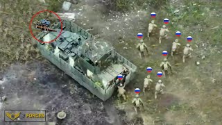 How Ukrainian Fpv Drones Brutally Destroyed A Russian Infantry Column In The Kursk Region