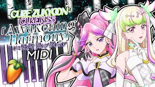 Awakening Harmonyfl Studio Cover キュアズキューンキュアキッス キミとアイドルプリキュアOst You And Idol Precure Midi耳コピ