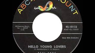 Watch Paul Anka Hello Young Lovers video