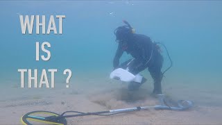 Underwater Metal Detecting in (Deadly Dust Storm) Found GOLD (UNBELIEVABLE NICK THOUGHT)
