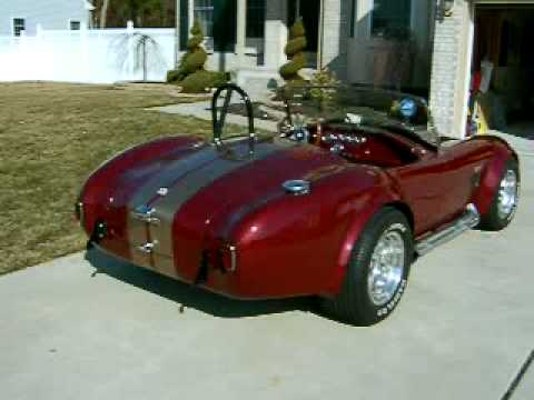 HotRodHarrys AC Shelby Cobra Kit Car Idling