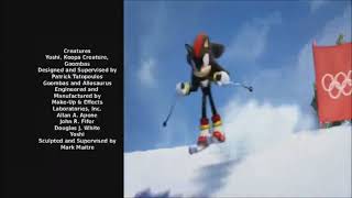 Mario & Sonic At The Olympic Winter Games Split Screen Credits Video