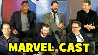 CAPTAIN AMERICA CIVIL WAR Cast Interviews - FULL European Press Conference