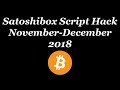 SATOSHIBOX SCRIPT HACK NOVEMBER 2018!