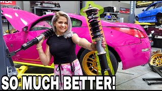 BC RACING COILOVERS FOR THE BARBIE 350Z!