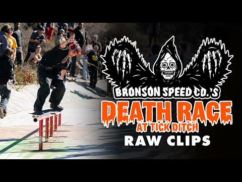DEATH RACE at Tick Ditch RAW CLIPS!!! | Bronson Speed Co