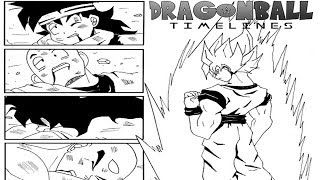 Fan Manga: What if Goku went Super Saiyan in the Saiyan Saga! Dragon Ball timelines!