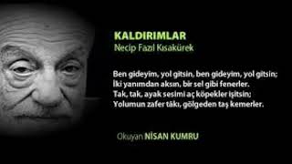 Kaldırımlar Şiiri-Necip Fazıl Kısakürek-Şaban Kaya