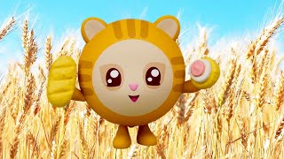 Малышарики - Колосок - серия 243 -  мультфильмы для малышей - как  растет хлеб