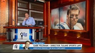 Director of Tulane Sports Law Gabe Feldman Discusses Tom Brady's 4-Game Suspension - 7/29/15