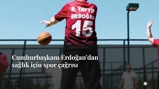Hurbaşkanı Erdoğandan Sağlık Için Spor Çağrısı