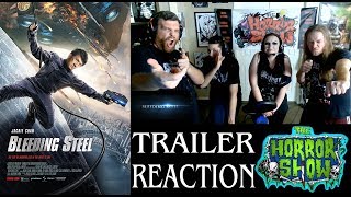 "Bleeding Steel" 2018 Jackie Chan Movie Trailer Reaction - The Horror Show