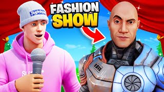 I joined a Fortnite Fashion Show as The Rock!