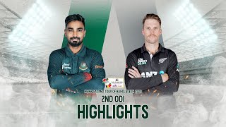 Bangladesh vs New Zealand Highlights || 2nd ODI || 2023