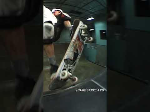 Bucky Lasek 2006 Frontside Blunt Channel at Tony Hawk Ramp Classic Skateboarding Shorts