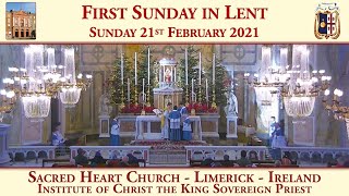 Sunday 21st February 2021: First Sunday in Lent