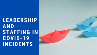 A look at leadership and staffing in Covid-19 investigations.