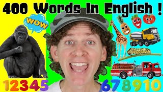 400 Words In English Chants | My First Words Series | Numbers, Animals, Vehicles, Verbs, Body Parts