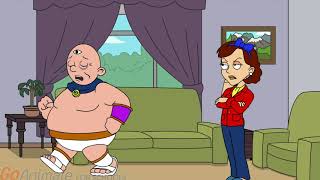 Caillou Turns Into Fat Fart Manfarts On Dorisgets Grounded