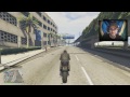 GTA V PS4 Online: Missão Impossível #18 - Caindo de Moto em cima do Hydra