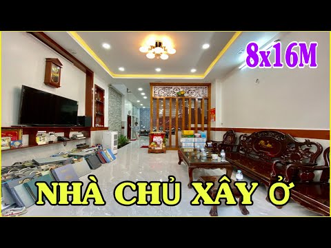 Bán nhà quận 12 | Nhà chủ xây ở 8m x 16m 3 lầu chủ cần bán gấp giá chỉ bằng lô đất thôi