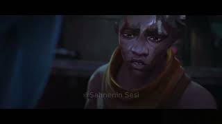 Arcane Sezon 2 Ekko Jinxi İntihardan Kurtarıyor. Türkçe