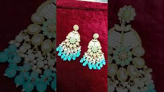 Most Beautiful Pachi Kundan Eyering New Collection.