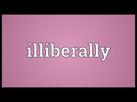 Header of illiberally
