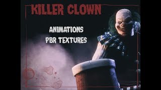 Killer Clown - Unity Character Download