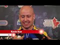 2012 Tim Hortons Brier Draw 8 Media Scrum