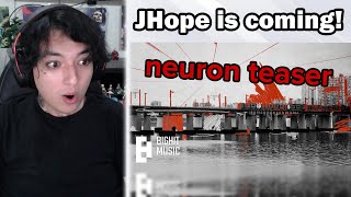 j-hope 'NEURON'  Motion Picture Teaser - reaction