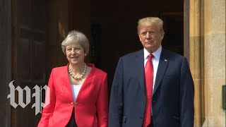 Trump and May hold joint news conference Trump and May hold joint news conference