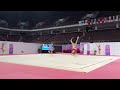 13th junior rhythmic gymnastics Asian championship 3014 - group exercise 10 clubs - Kazakhstan