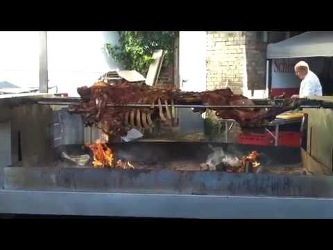 Barbecued Calf for sell at festival!@loverofnature2238