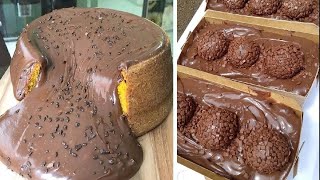 The Best Chocolate Cake Decorating Tutorials So Yummy Chocolate Cake Decorating Compilation