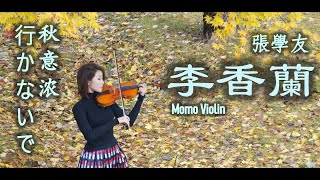 李香蘭秋意浓 - 張學友 小提琴 行かないで - 玉置浩二 バイオリン Violin Cover By Momo 歌詞付き