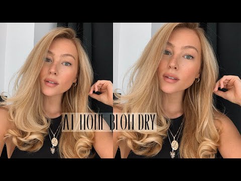 5 MINUTE BLOW DRY AT HOME! | Hollie Hobin - YouTube