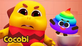 Potty Training Rainbow Poo Colorful Toilet Videos For Kids Cocobi